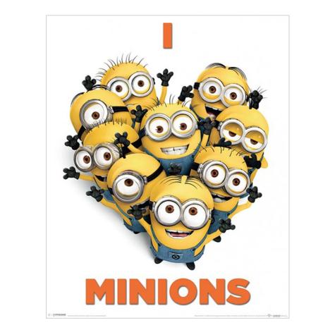 I Love Minions Mini Poster £2.99